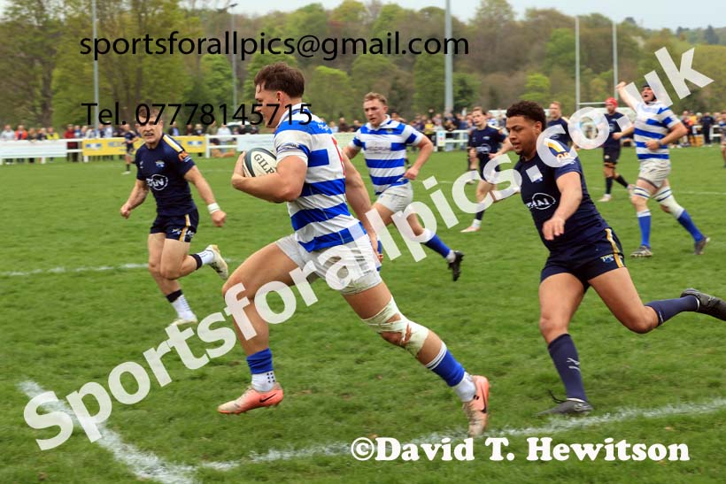 Tynedale v Leeds Tykes, Tynedale Park, Corbridge, Northumberland. Photo: David T. Hewitson/Sports for All Pics